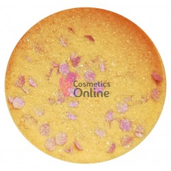 Pudra acrilica de 10g Amelie cu pigment si sclipici SCA12 Mandarin